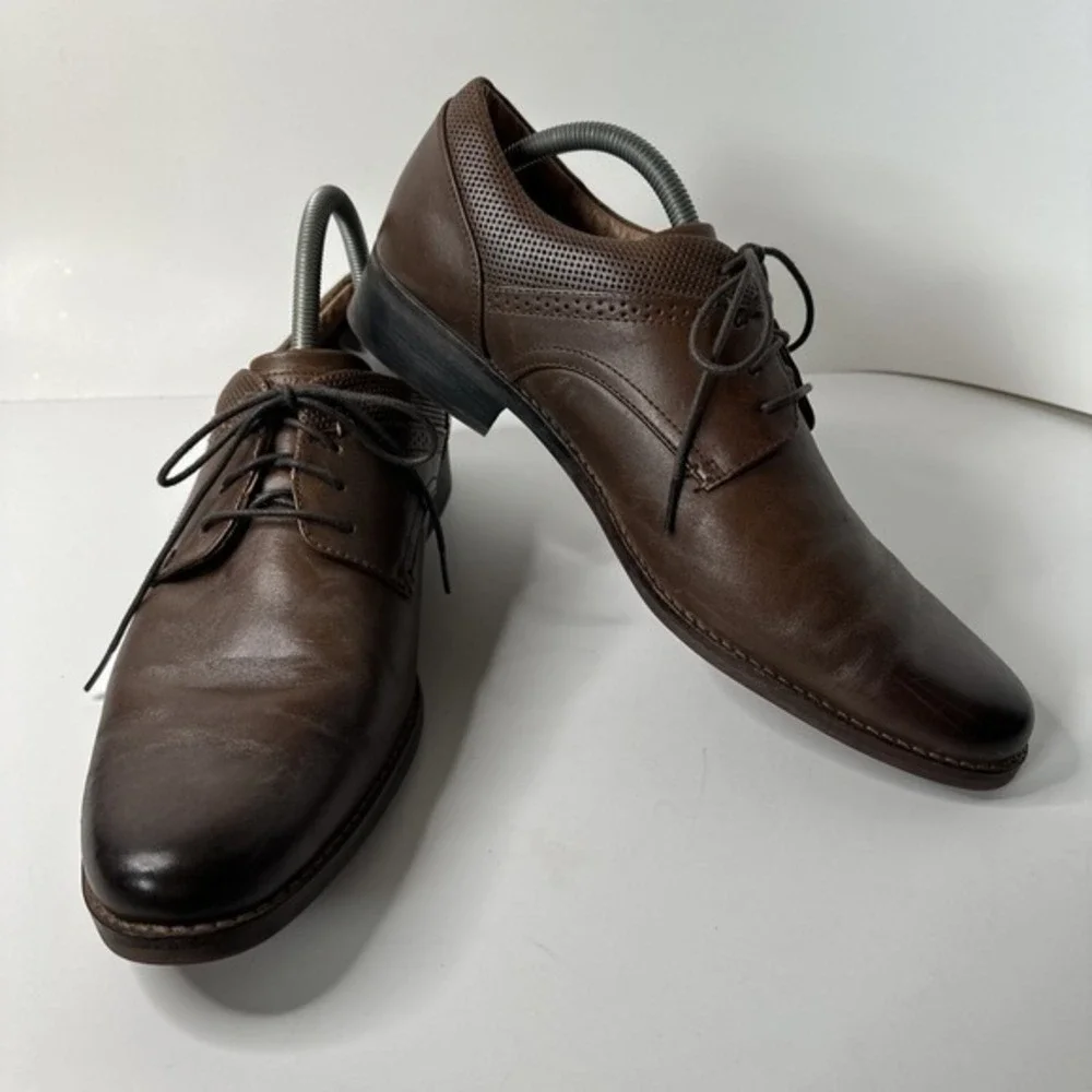 EXCELLENT ‎ Mark Nason Memory Foam Oxford Style Dress/ Casual Leather Shoe. 10.5